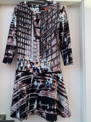 Vestido mini Alba Conde estampado
