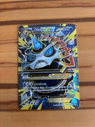Carta Pokémon Mega Glalie EX 156/162