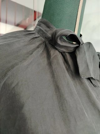 Camicia Intimissimi nera con fiocco