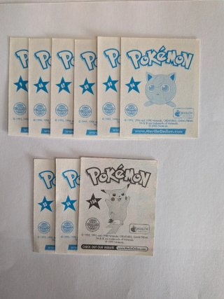 Lote Cromos Pokémon Merlin 1999-2000