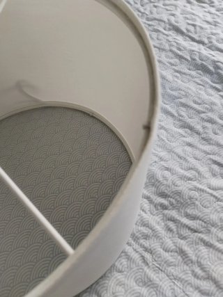 Lámpara Ikea Ringsta Blanca 33cm