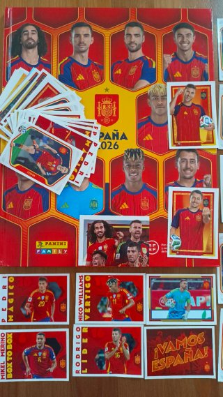 Cromos Panini España La Roja