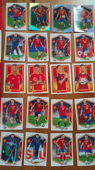 Cromos Panini España La Roja