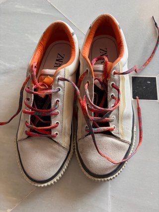 Zapatillas Zara Talla 42 Blancas