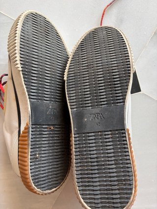 Zapatillas Zara Talla 42 Blancas