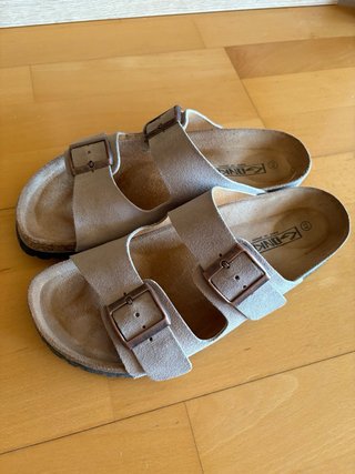 Sandalias GonKos Talla 41 Beige/Marrón