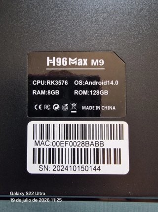 Android TV Box H96 Max 8K Ultra HD