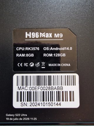 Android TV Box H96 Max 8K Ultra HD