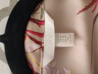 Blazer H&M floral beige multicolor