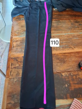 Completo uomo nero taglia 50