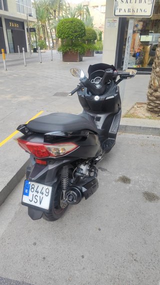 Sym Joymax 125I Sport ABS Negra