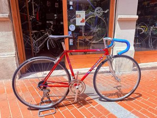 Bicicleta carretera vintage TORROT Roja