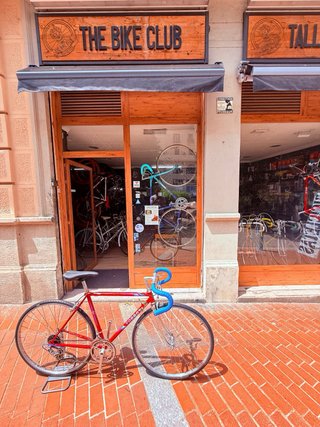 Bicicleta carretera vintage TORROT Roja