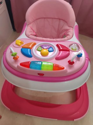 Andador Plegable para Bebé - Tacatá Rosa
