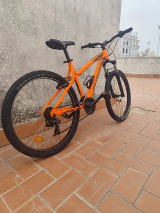Bicicleta de Montaña Naranja
