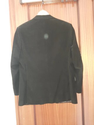 Chaqueta Pana Negra Pedro del Hierro Hombre