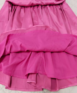 Vestido jovencita rosa talla S