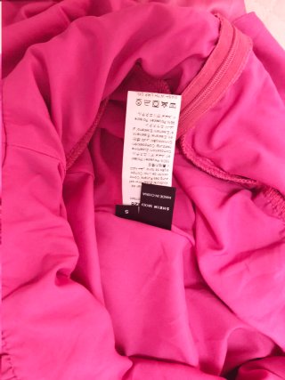 Vestido jovencita rosa talla S