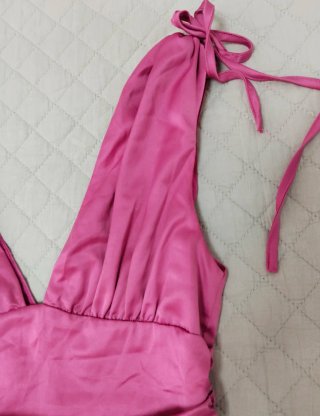 Vestido jovencita rosa talla S