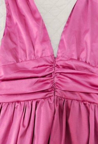 Vestido jovencita rosa talla S