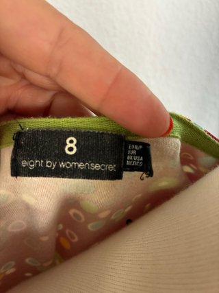 Vestido/Camisón estampado multicolor
