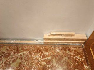 Cama alta madera 190x90 Muebles Lufe