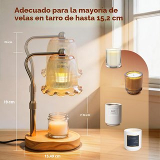 NUEVO - Lámpara Calentadora Velas Regulable