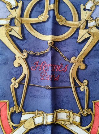 Carré Hermès Jacquard L' instruction du roy Origny