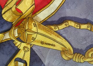 Carré Hermès Jacquard L' instruction du roy Origny