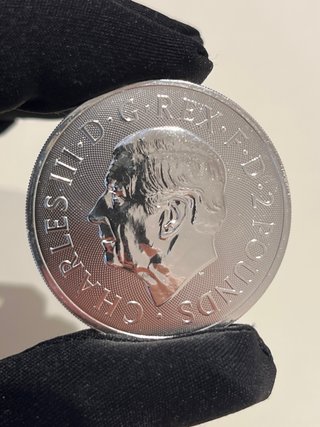 Onza Plata San Jorge y Dragón 2026