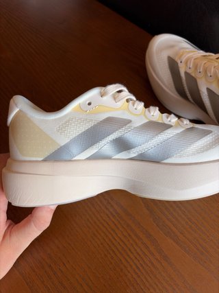 Adidas Adizero Evo SL Beige/Gris Talla 38