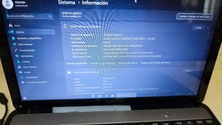 Portátil Toshiba i7 8GB SSD 480GB Win11