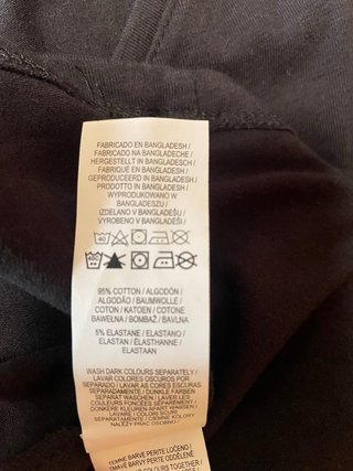Camiseta Primark Negra Talla L