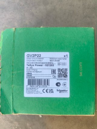 Disyuntor Guardamotor Schneider GV2P22