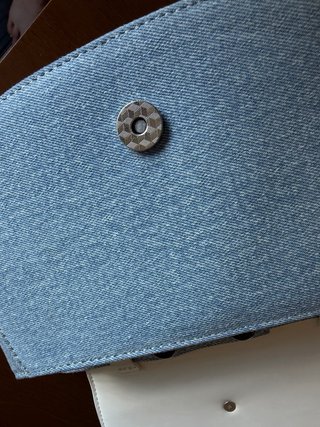 Bolso Diesel vaquero con logo D