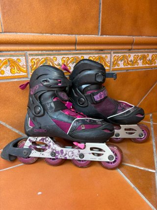Patines en línea Oxelo morados