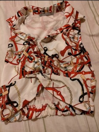 Top Made in Italy Estampado