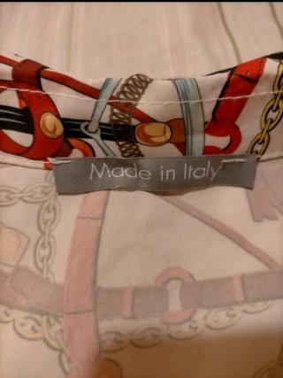 Top Made in Italy Estampado