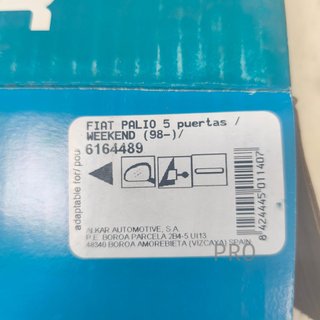 RETROVISOR IZQUIERDO FIAT PALIO NUEVO 6164489