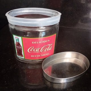 2 Bottiglie di Vetro Coca-Cola