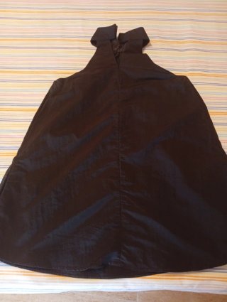 Vestido corto mujer negro