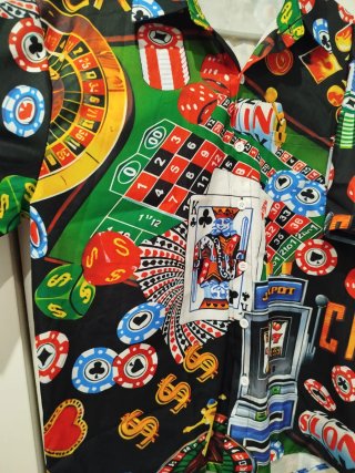 Camisa Casino Ruleta Tragamonedas Poker