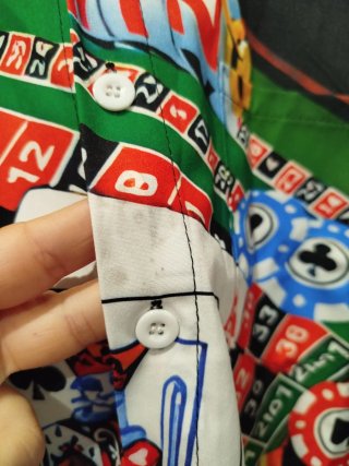 Camisa Casino Ruleta Tragamonedas Poker