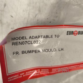 MOLDURA PARAGOLPES DELANTERO IZQUIERDO RENAULT CLIO NUEVO REN07CL022