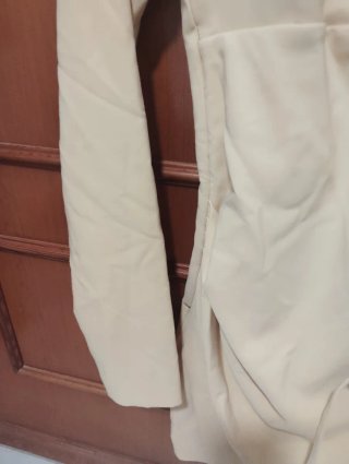 Traje Zara Manga Larga Talla M. Amarillo Mostaza