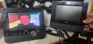 Axion Reproductor DVD Portátil Doble Pantalla 7