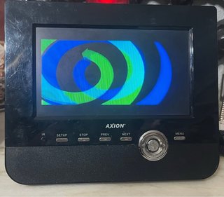 Axion Reproductor DVD Portátil Doble Pantalla 7