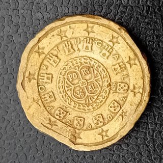 Moneda 10 céntimos Euro Portugal Rara
