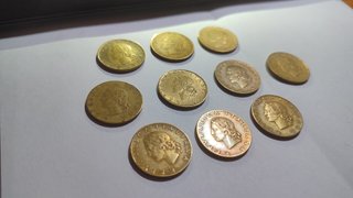 20 Lire Ramo di Quercia Rep Ita 10 Pz 57 58 70 81