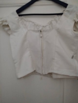 Traje de flamenca volantes rayas